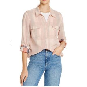 Joie BOOKER GINGHAM" SHIRT, Size S